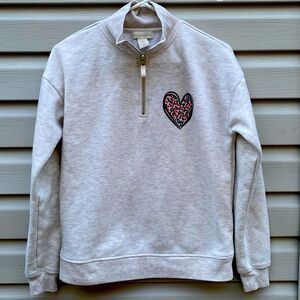 Brand new without tags Heather gray sweatshirt